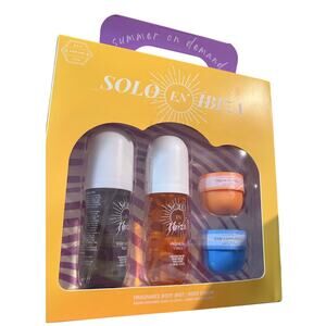 Solo en Ibiza Fragrance, Body Mist & Body Cream Gift Set, Summer on Demand, NWT